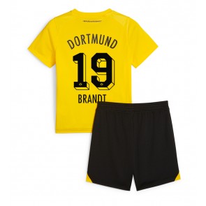Borussia Dortmund Julian Brandt #19 Domaci Dres za Dječji 2023-24 Kratak Rukavima (+ kratke hlače)